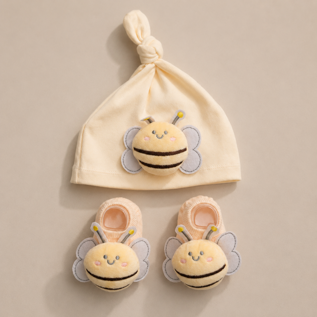 Baby Cap & Socks Set