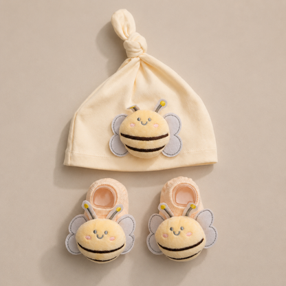 Baby Cap & Socks Set