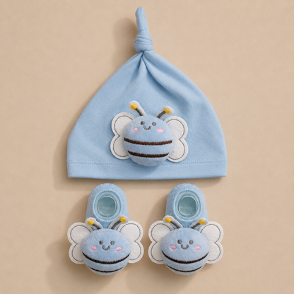 Baby Cap & Socks Set