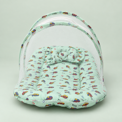 NVS Kids Baby Mosquito Net Tent  | Soft Cotton | Newborn & Infant Protection |Tent Bed with Soft Cushioning